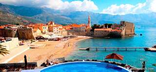Апартаменты Apartment Budva Rozino Будва Апартаменты с 2 спальнями-15
